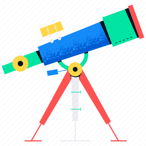 Telescope, optical, observation, astronomy icon - Download on Iconfinder