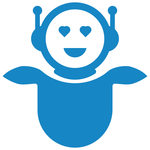 Advisor, assistant, chatbot, robo, robot, smile, bot icon - Free download