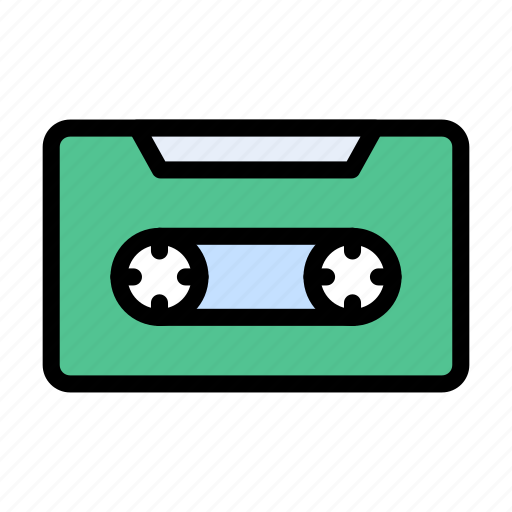 Cassette, music, party, rock, tape icon - Download on Iconfinder