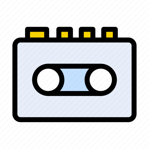 Cassette, music, party, rock, tape icon - Download on Iconfinder