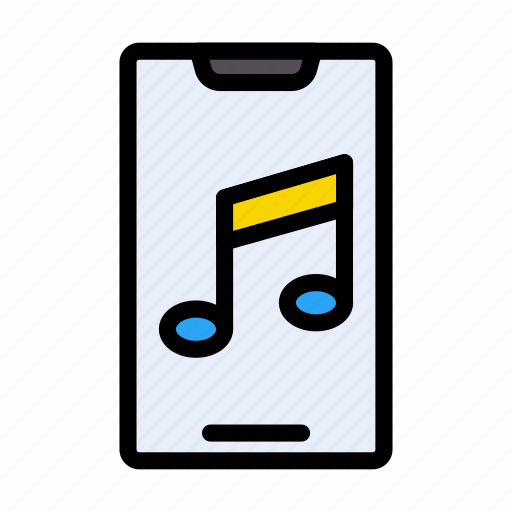Audio, mobile, mp3, music, phone icon - Download on Iconfinder