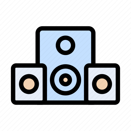 Audio, music, rock, speaker, woofer icon - Download on Iconfinder