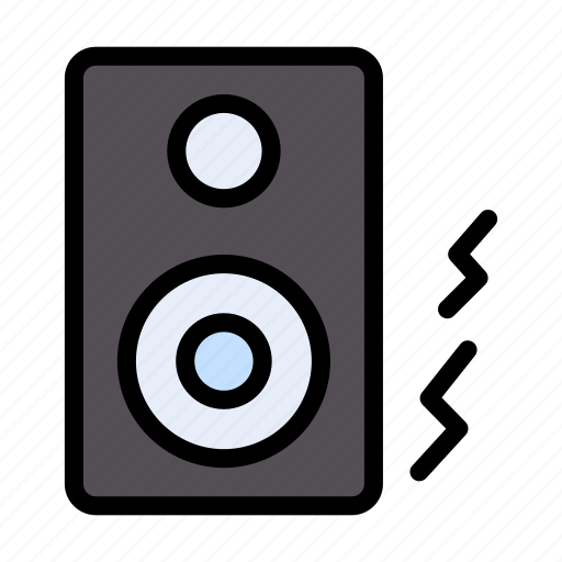 Loud, rock, sound, speaker, woofer icon - Download on Iconfinder