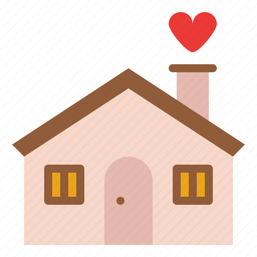 Home, love, romance, warm icon - Download on Iconfinder