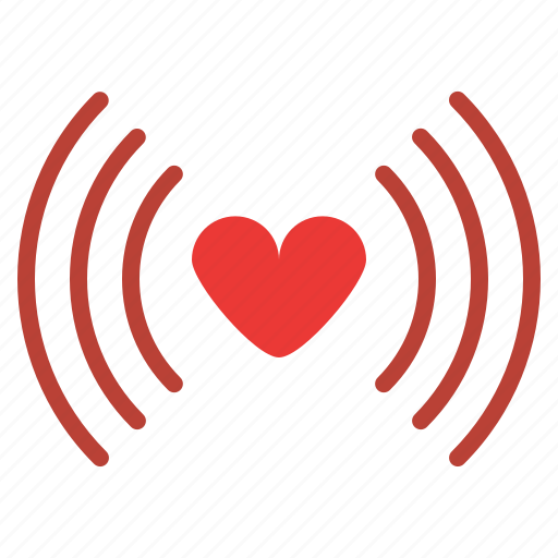 Calling, love, romance, signal icon - Download on Iconfinder