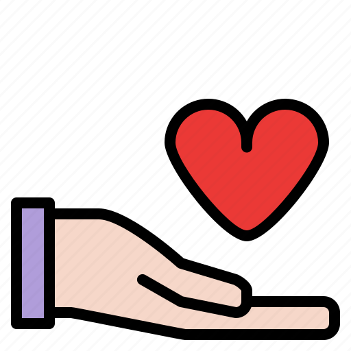 Give, heart, romance, valentine icon - Download on Iconfinder