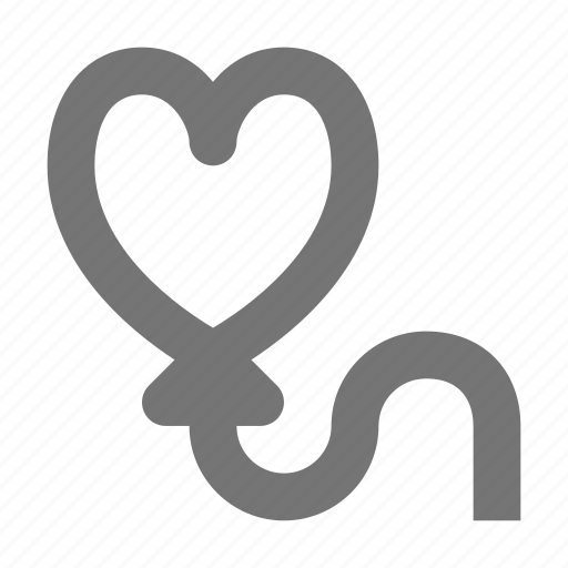 Balloon, heart, love, gift, present, romantic, valentine icon - Download on Iconfinder