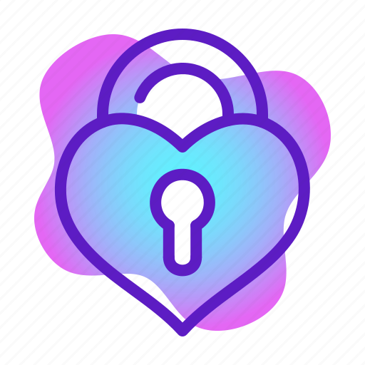 Heart, lock, love, romance, romantic, valentine, wedding icon - Download on Iconfinder