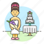 spouse, wedding, bouquet, cake, romance, day, flower, celebration, bride, tier, dress 