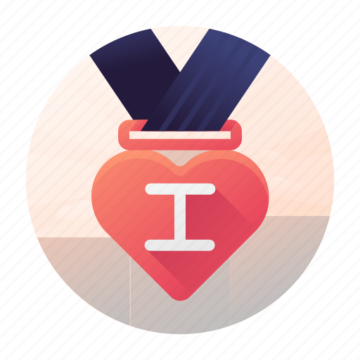 Dating, first, medal, place icon - Download on Iconfinder