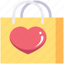 bag, commerce, ecommerce, love, shopping, valentine