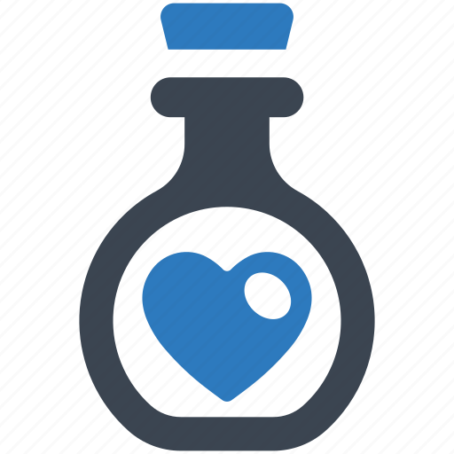 Love, chemistry, magic, flask, mixture, science, test icon - Download on Iconfinder