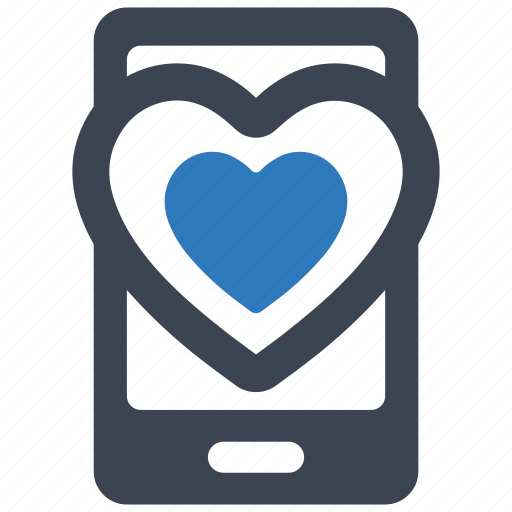 Mobile, love, dating, app, mobile dating, media icon - Download on Iconfinder