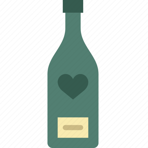 Bottle, lifestyle, love, romance, wine icon - Download on Iconfinder