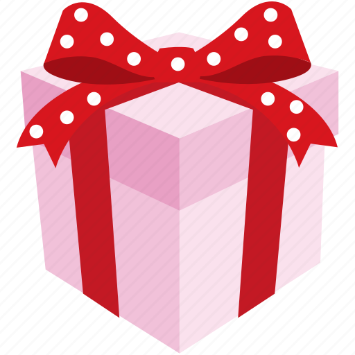 Box, gift, pink, present, romantic, valentine icon - Download on Iconfinder