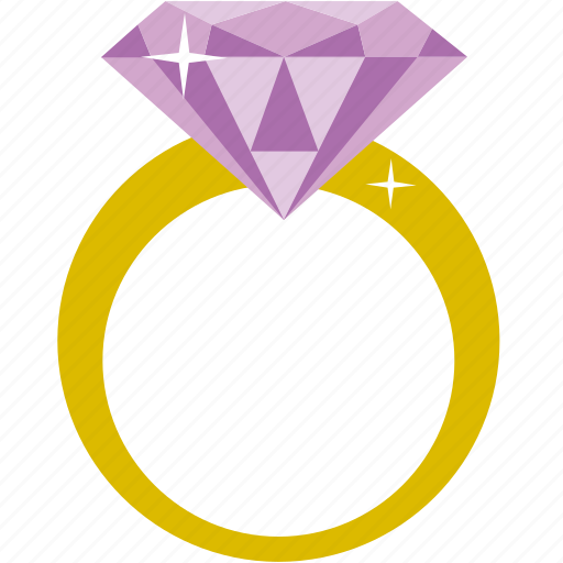 Diamond, engagement, marriage, proposal, ring, wedding icon - Download on Iconfinder