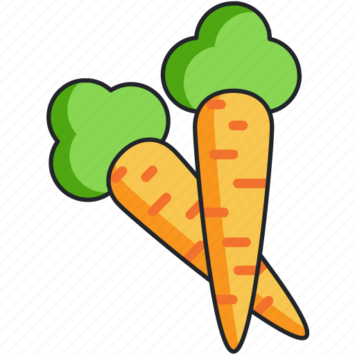 Carrot, vegetable, organic, healthy, carrots, food icon - Download on Iconfinder