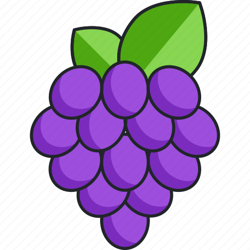 Grape, grapes, fruit, food icon - Download on Iconfinder