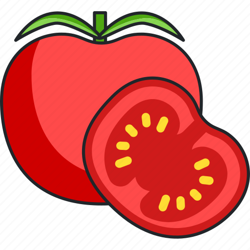 Tomato, vegetable, fruit, food icon - Download on Iconfinder