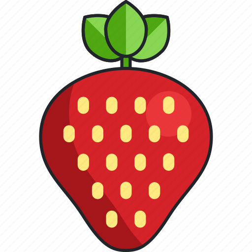 Strawberry, food, fruit icon - Download on Iconfinder