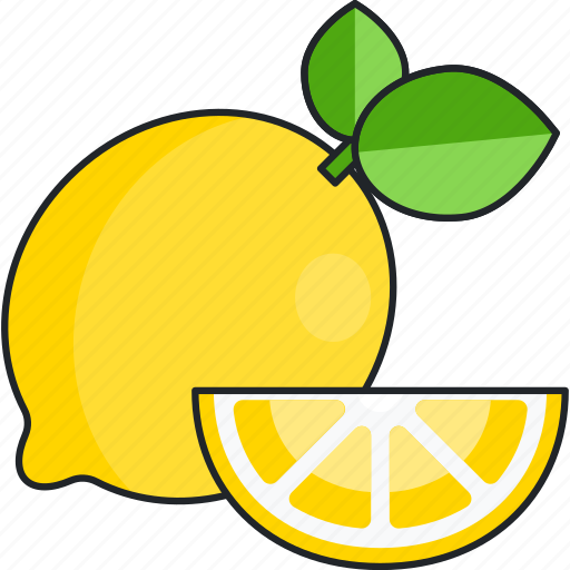 Lemon, citrus, slice, food, fruit, lemons icon - Download on Iconfinder