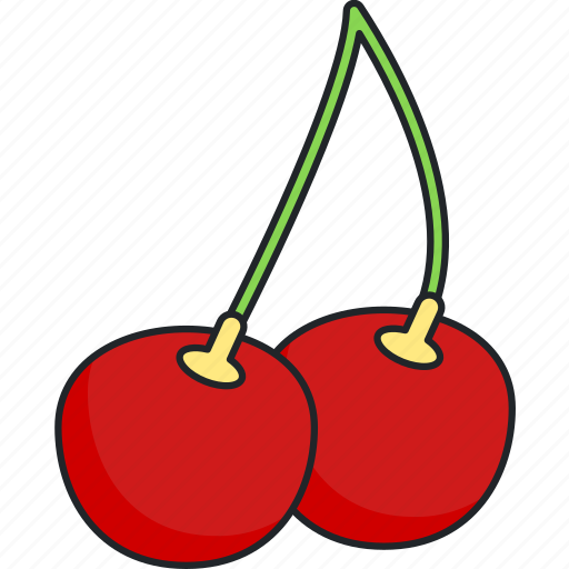 Cherries, fruit, food icon - Download on Iconfinder
