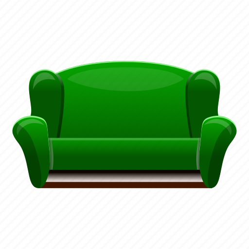 Furniture, green, home, interior, retro, sofa icon - Download on Iconfinder