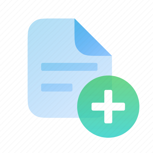 Document, file, add, new icon - Download on Iconfinder