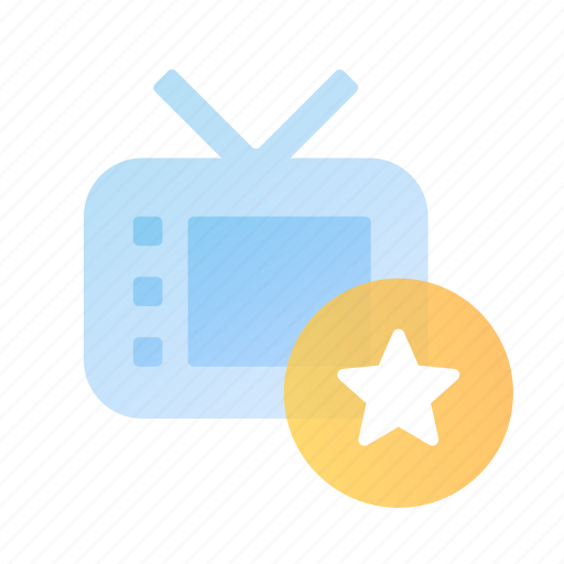 Tv, watch, channel, star, rating icon - Download on Iconfinder