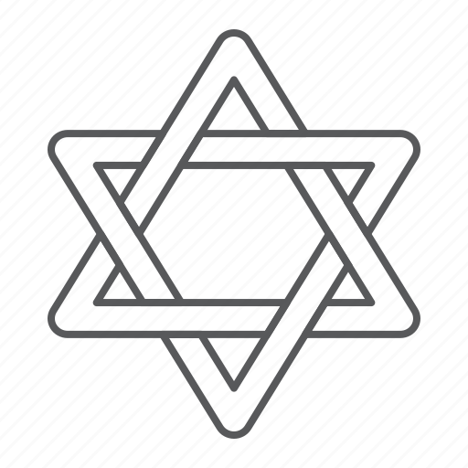 Star, david, hanukkah, symbol, sign, hexagram icon - Download on Iconfinder