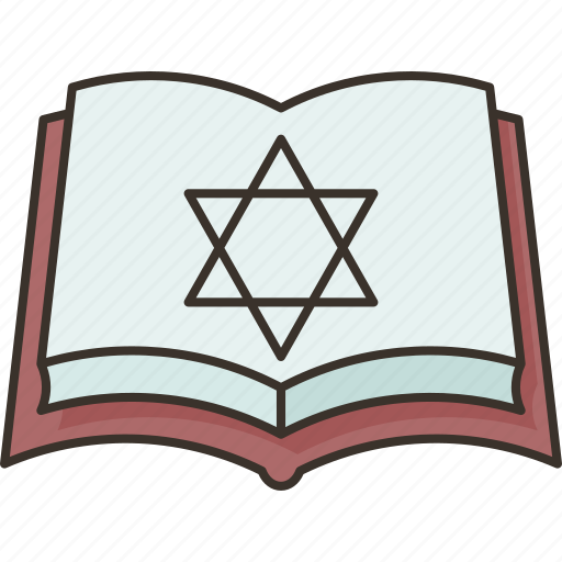 Jewish, book, pray, hebrew, religious icon - Download on Iconfinder