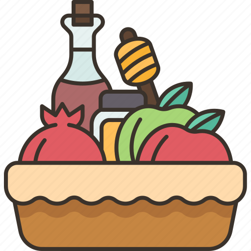 Jewish, new, year, food, celebration icon - Download on Iconfinder