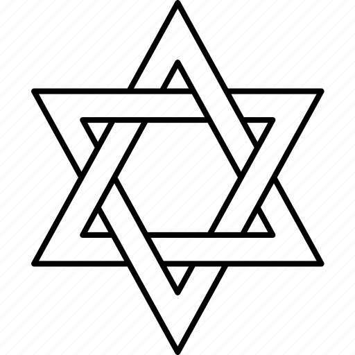 Star, david, jewish, judaism, hebrew icon - Download on Iconfinder