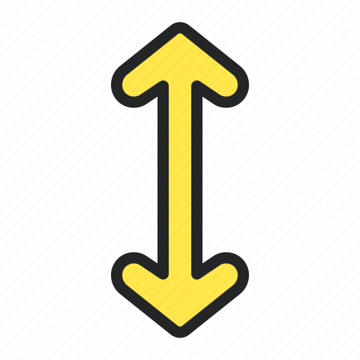 Arrow, arrows, directional, expand, indicator, resize, size icon - Download on Iconfinder
