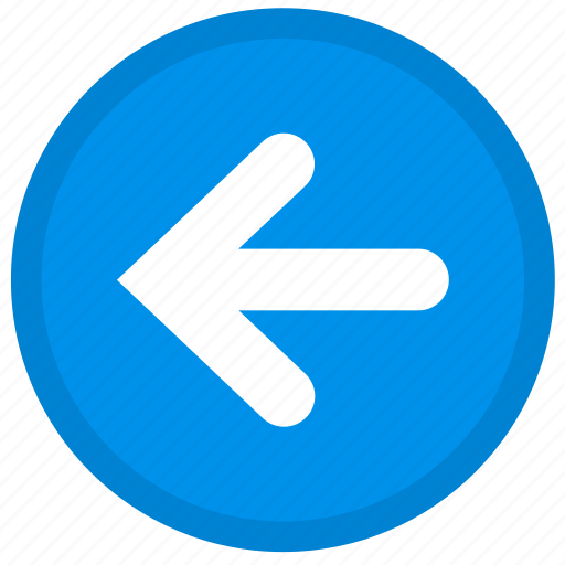Arrow, left, back, direction, round icon - Download on Iconfinder