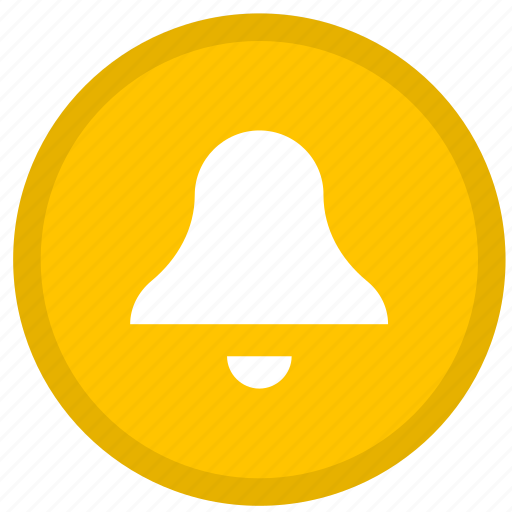 Bell, alarm, alert, clock, ring, round icon - Download on Iconfinder