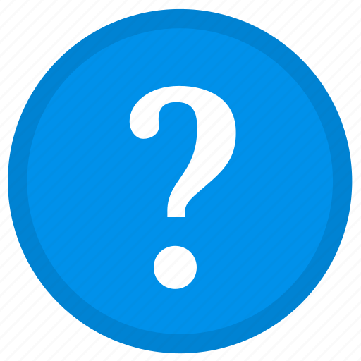 Question, help, info, information, service, support, round icon - Download on Iconfinder