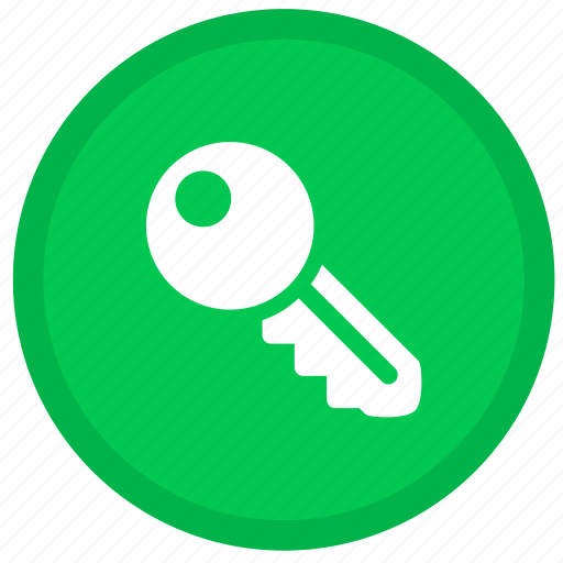 Key, lock, password, protection, safe, security, round icon - Download on Iconfinder