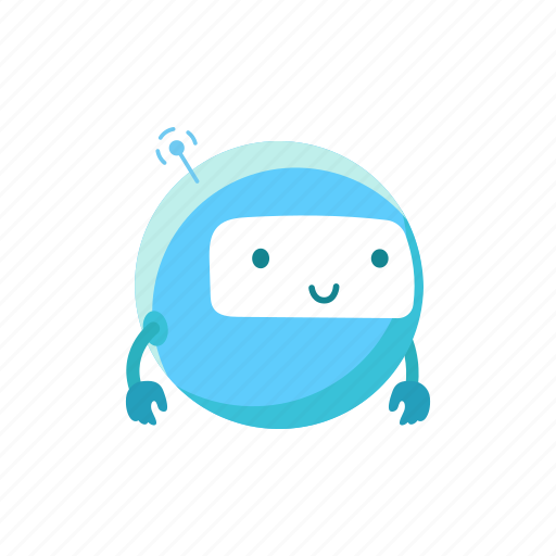 Round, robot, arms icon - Download on Iconfinder