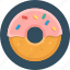 donut, food, pastry 