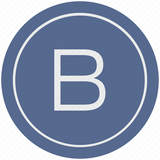 B, english, latin, letter, uppercase icon - Download on Iconfinder