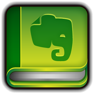 evernote download icon next to notebook