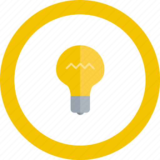 Idea, brainstorming, creative, lightbulb icon - Download on Iconfinder