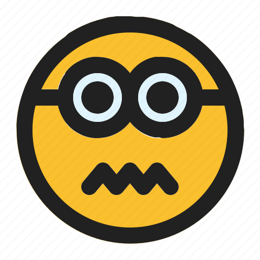 Emoji, emoticon, expression, face, minion, sicksad icon - Download on Iconfinder