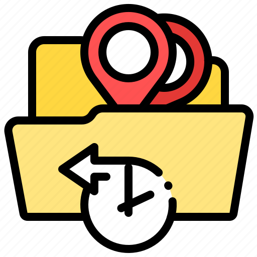 Navigation, location, place, history icon - Download on Iconfinder