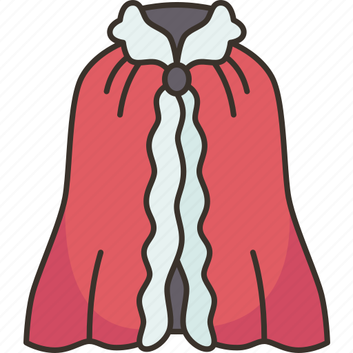 Cloak, robe, king, costume, royal icon - Download on Iconfinder