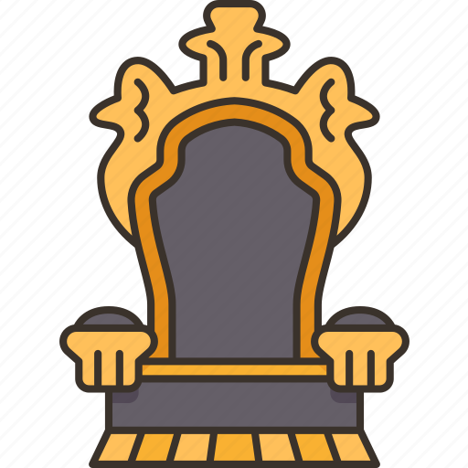 Throne, seat, king, royal, majesty icon - Download on Iconfinder
