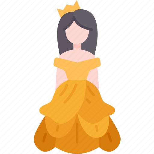Princess, royalty, nobility, gown, elegance icon - Download on Iconfinder