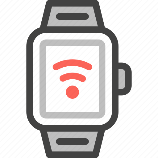 Internet of things, iot, technology, smartwatch, device, wireless, clock icon - Download on Iconfinder