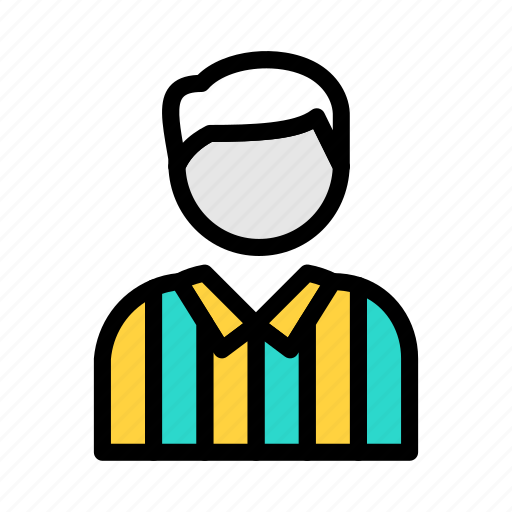 Referee, empire, match, sport, player icon - Download on Iconfinder